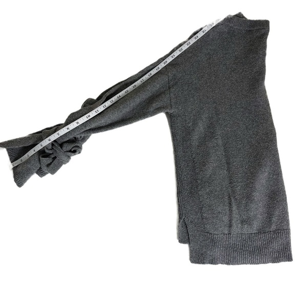 MADEWELL Tie-Cuff Gray Pullover Sweater - XSmall - Picture 9 of 10